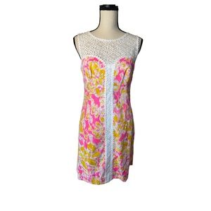 Lilly Pulitzer Summer Sofia Shift Dress Size 4